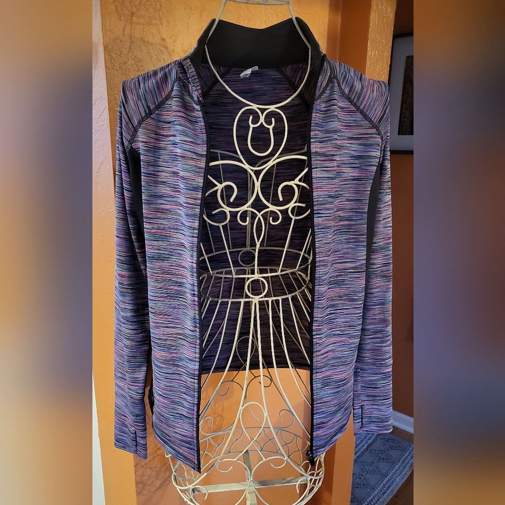 Athletic zip jacket